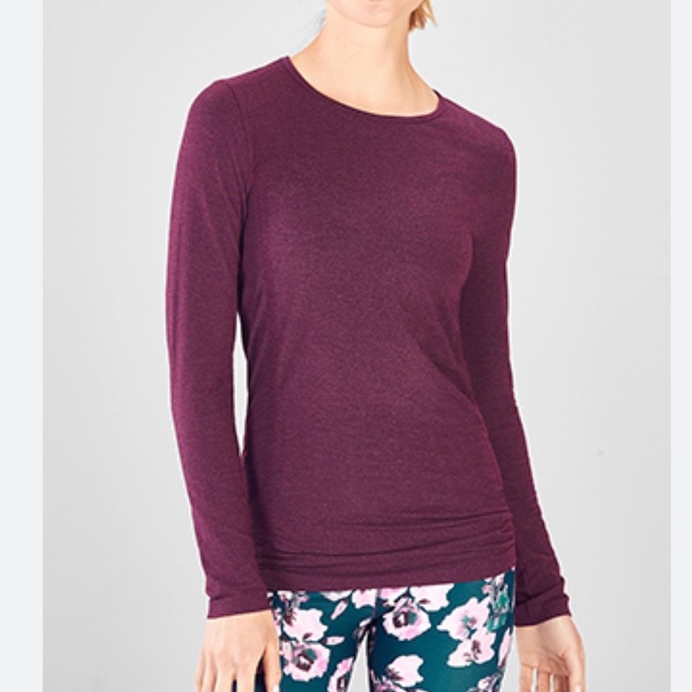Fabletics pure luxe black leggings xs Kathie seamless long sleeve xs - Picture 5 of 6